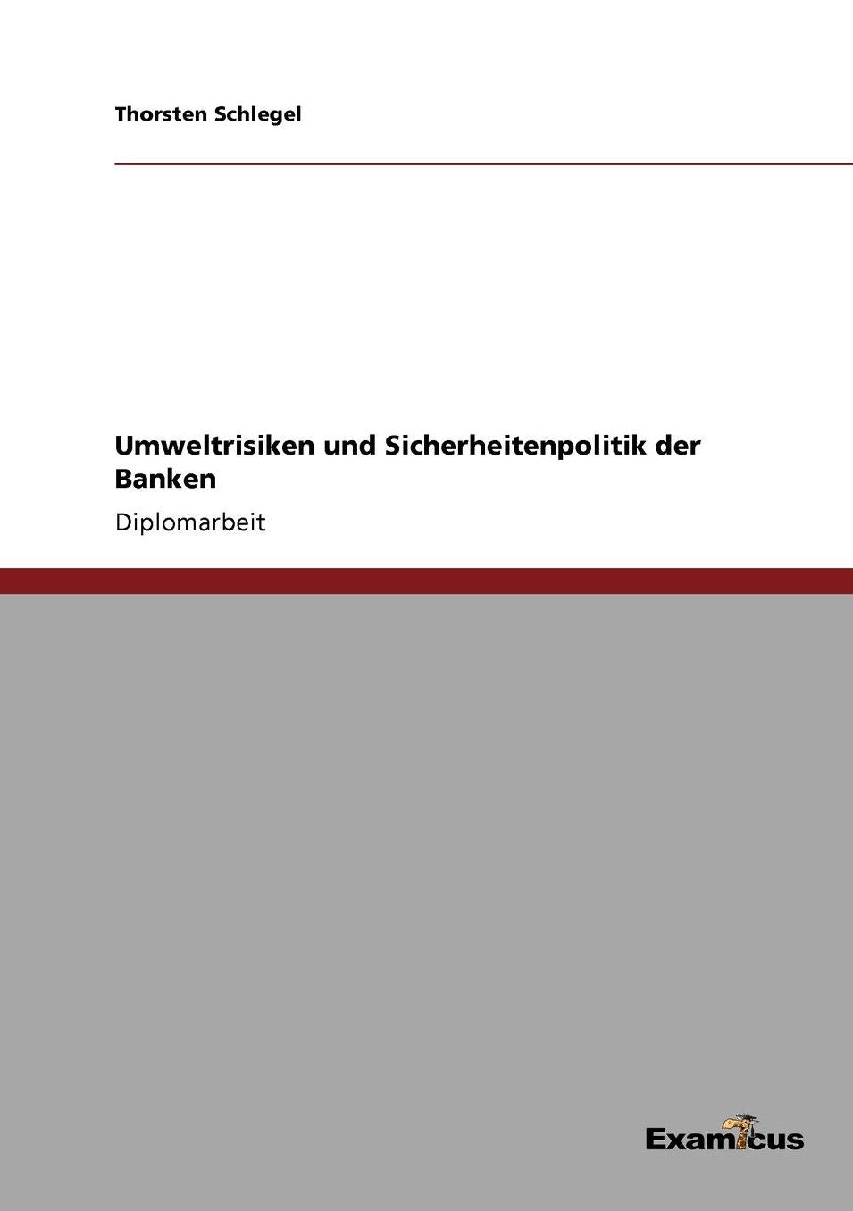 Umweltrisiken und Sicherheitenpolitik der Banken