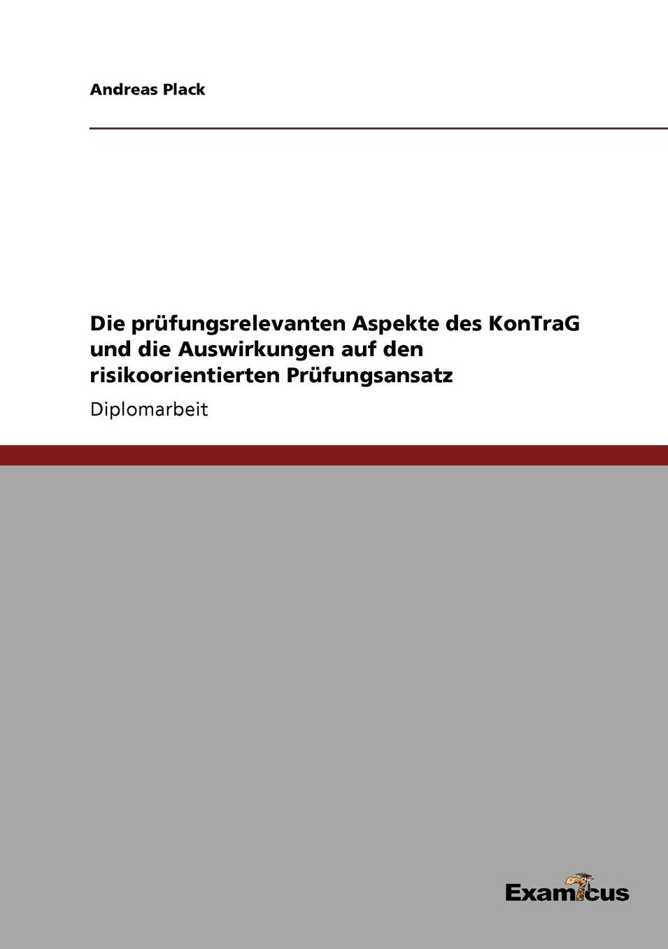 Die prüfungsrelevanten Aspekte des KonTraG und die Auswirkungen auf den risikoorientierten Prüfungsansatz