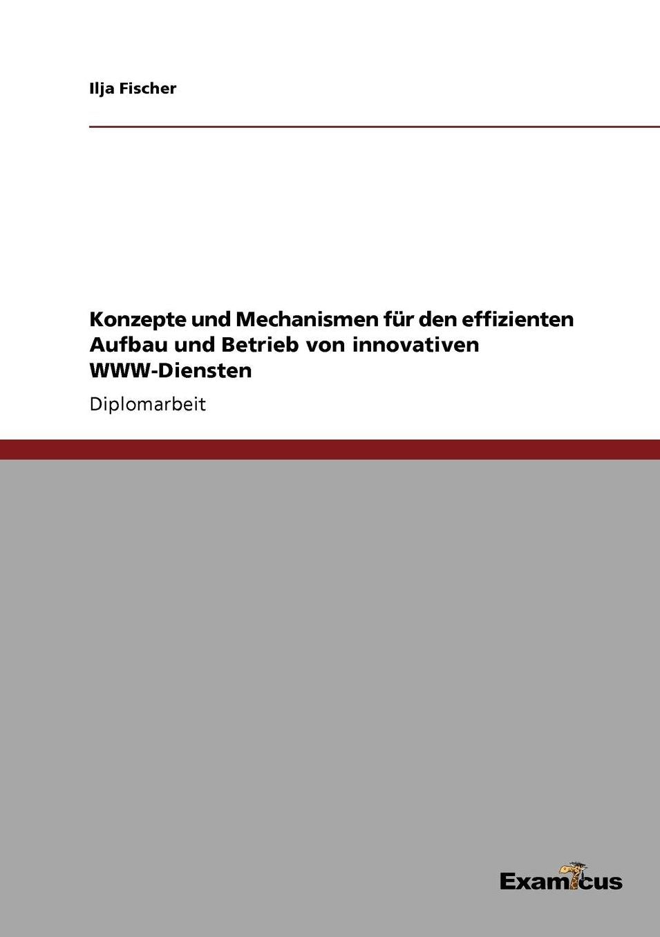 Konzepte und Mechanismen für den effizienten Aufbau und Betrieb von innovativen WWW-Diensten