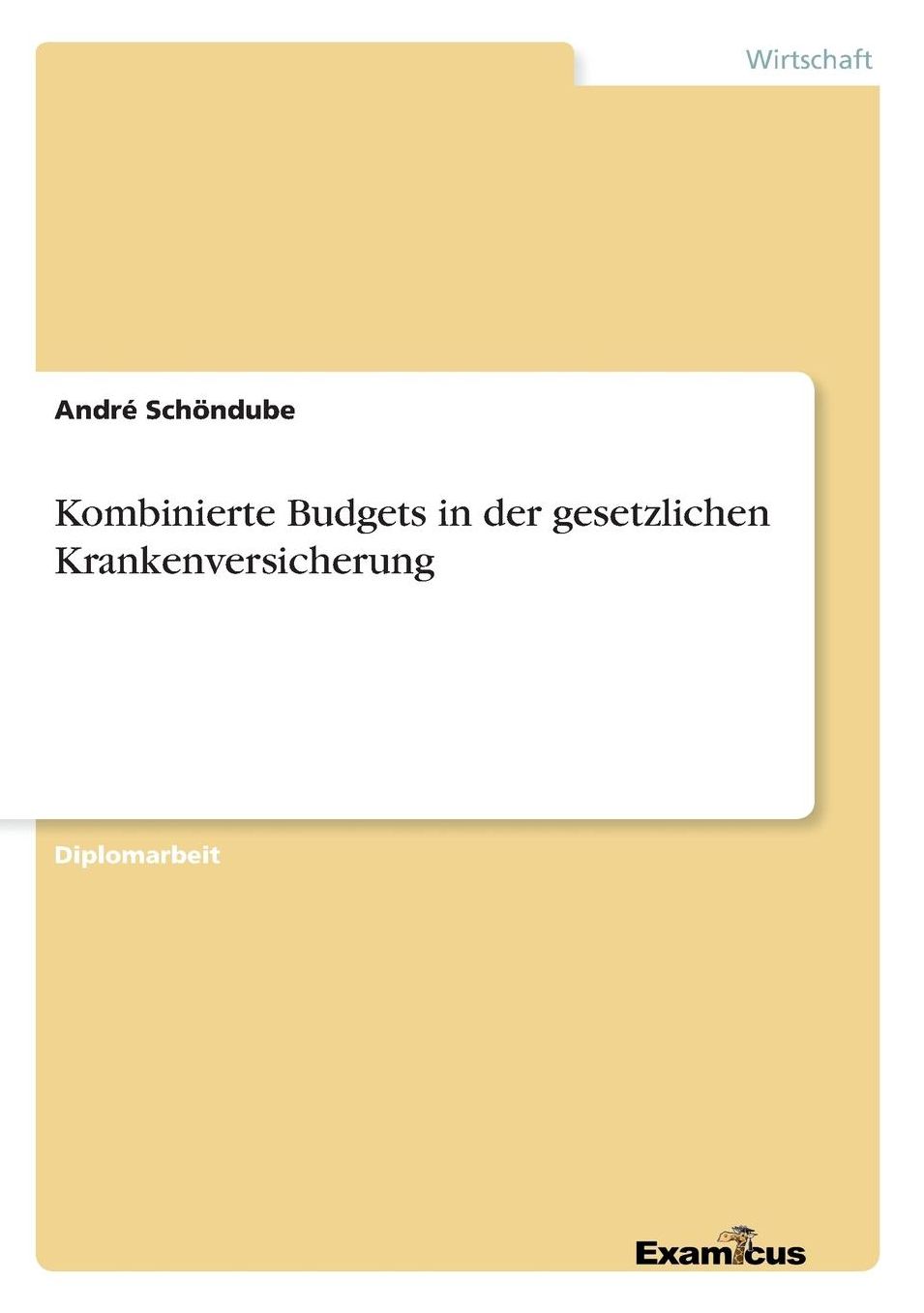 Kombinierte Budgets in der gesetzlichen Krankenversicherung