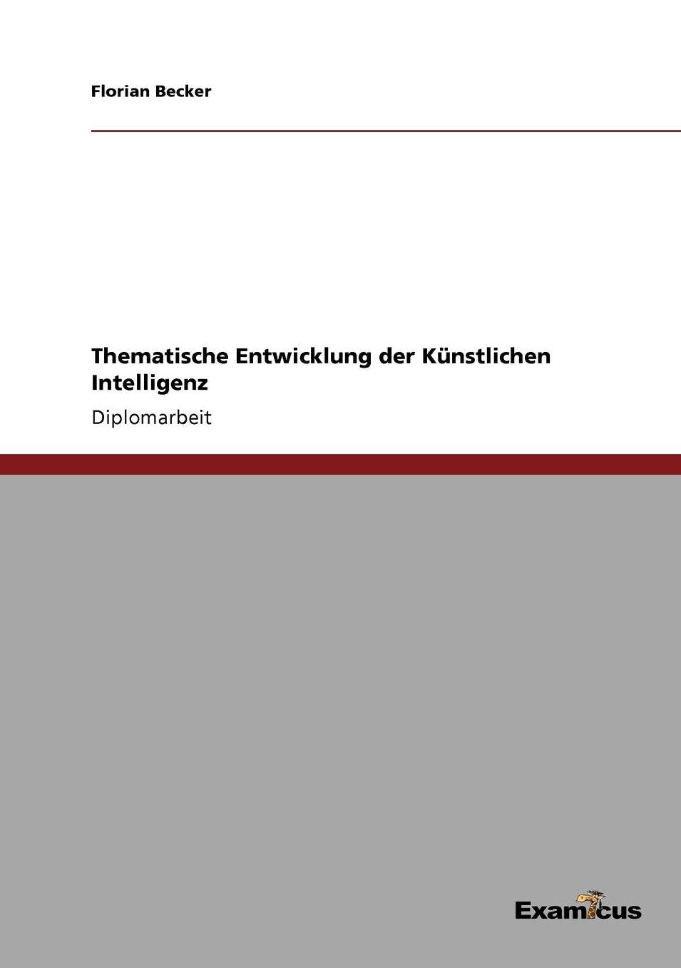 Thematische Entwicklung der Künstlichen Intelligenz