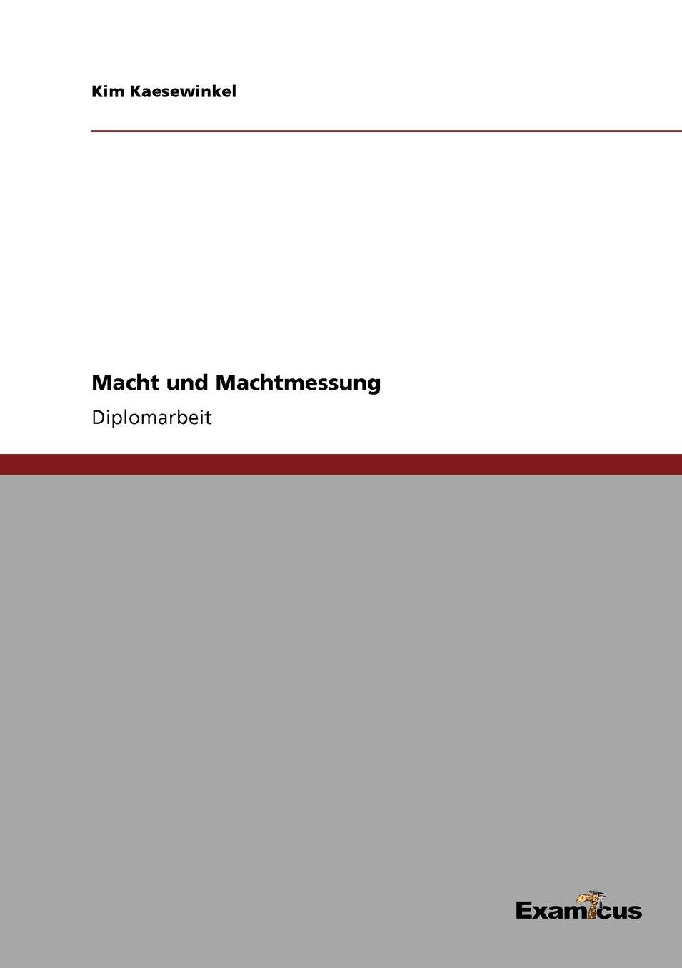 Macht und Machtmessung