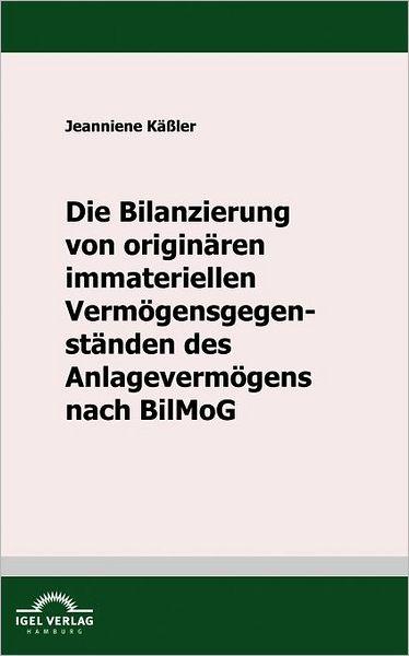 Die Bilanzierung von originären immateriellen Vermögensgegenständen des Anlagevermögens nach BilMoG