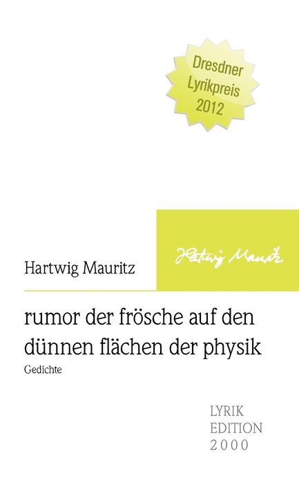rumor der frösche auf den dünnen flächen der physik