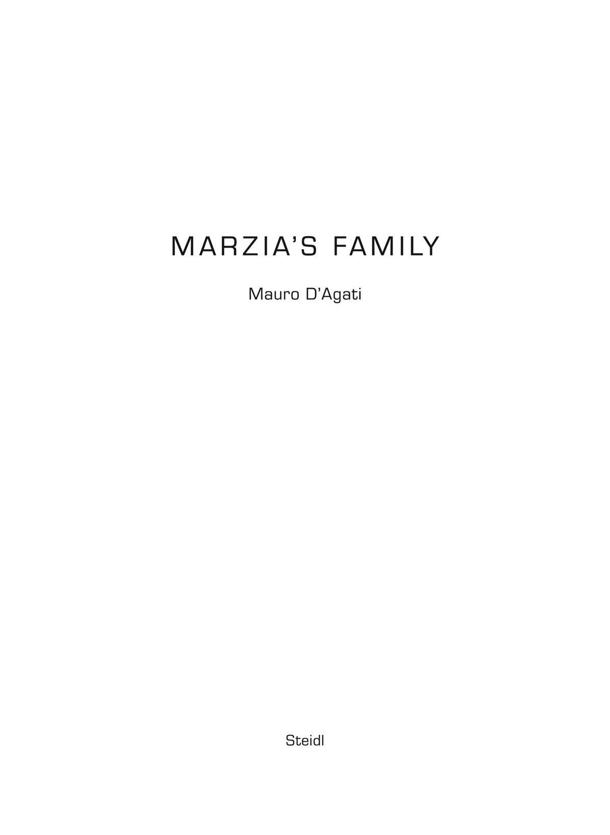 Mauro D'Agati : Marzia's Family