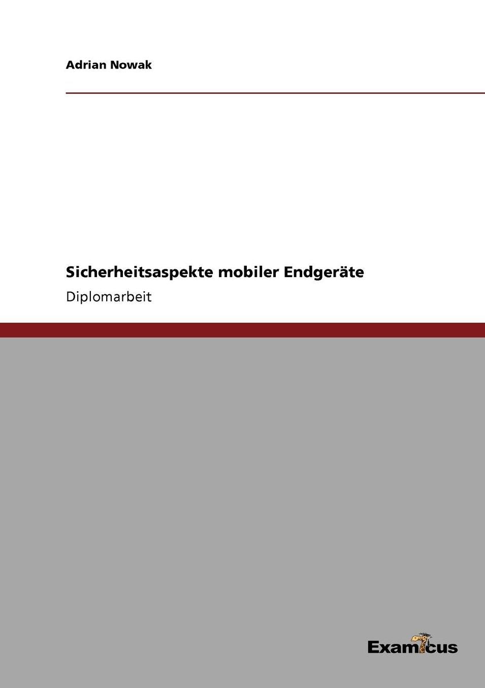 Sicherheitsaspekte mobiler Endgeräte