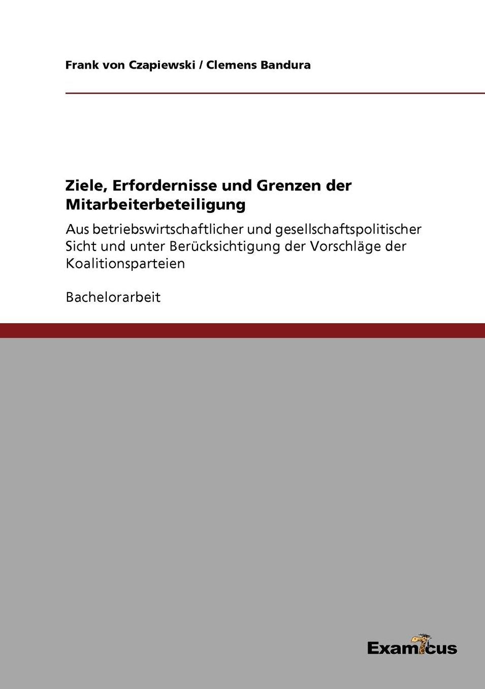Ziele, Erfordernisse und Grenzen der Mitarbeiterbeteiligung