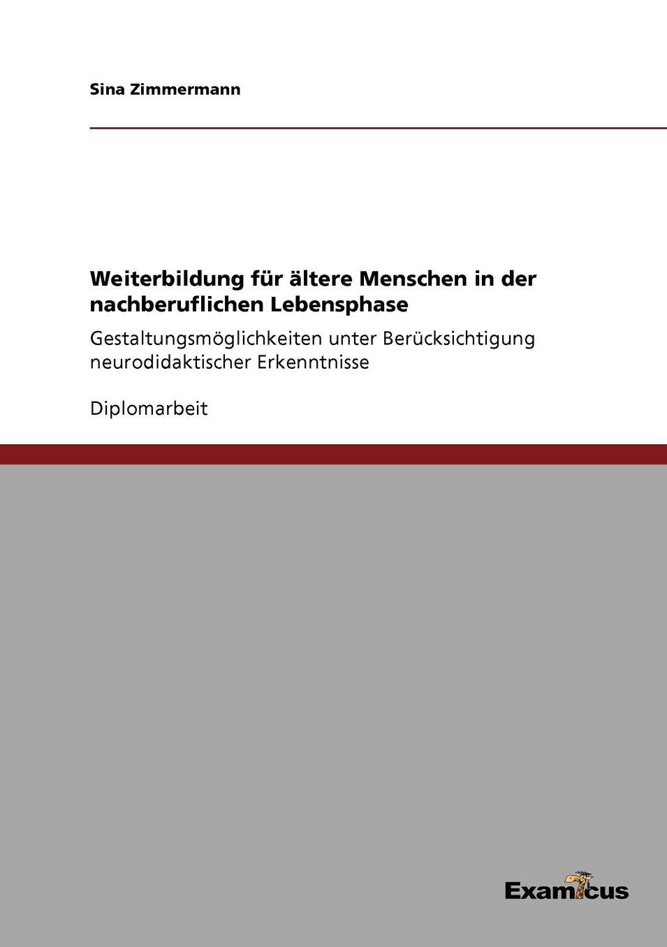Weiterbildung für ältere Menschen in der nachberuflichen Lebensphase