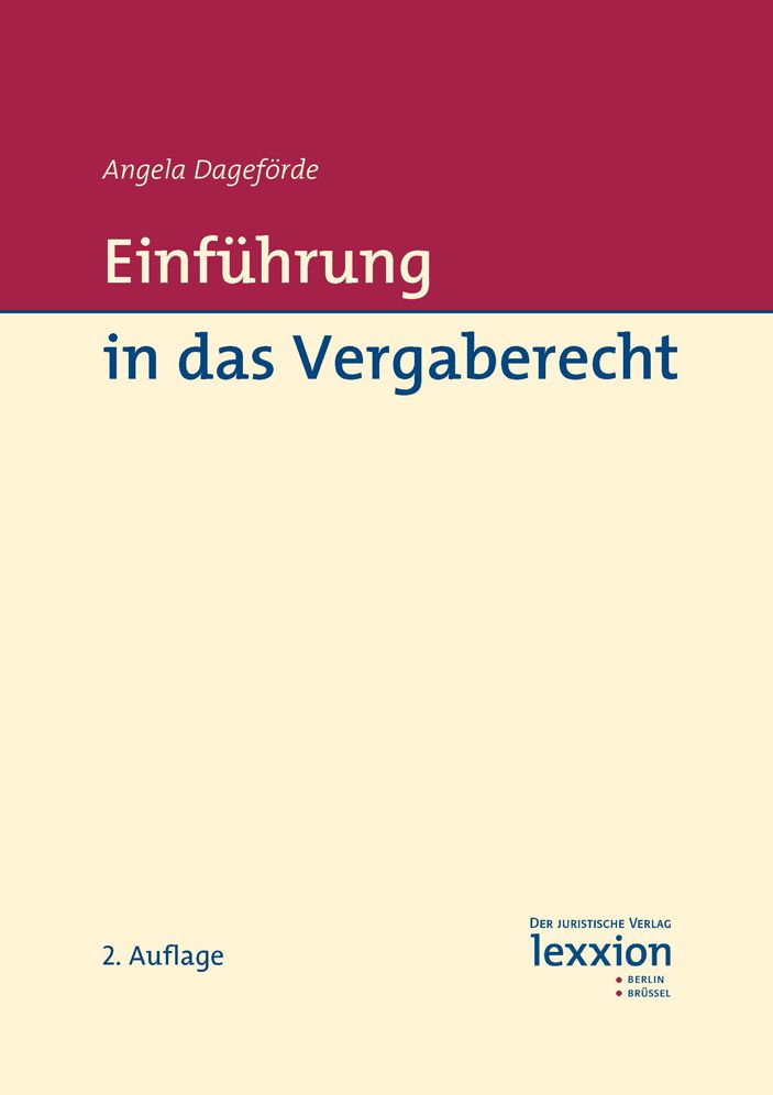 Einfuhrung in das Vergaberecht