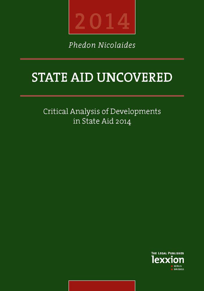 State Aid Uncovered - Critical Analysis of Developments in State Aid 2014