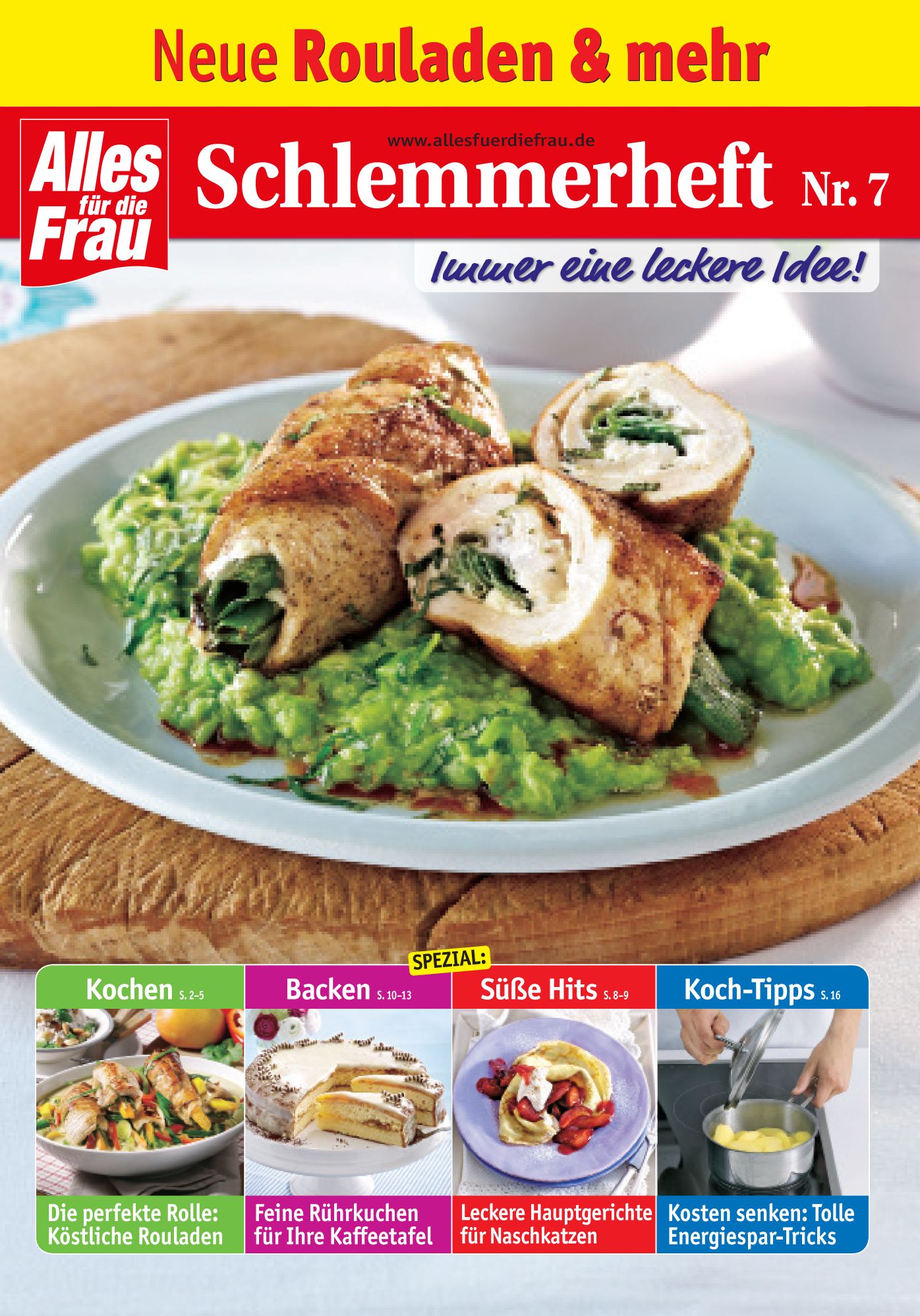 Schlemmerheft Nr. 7: Neue Rouladen und mehr