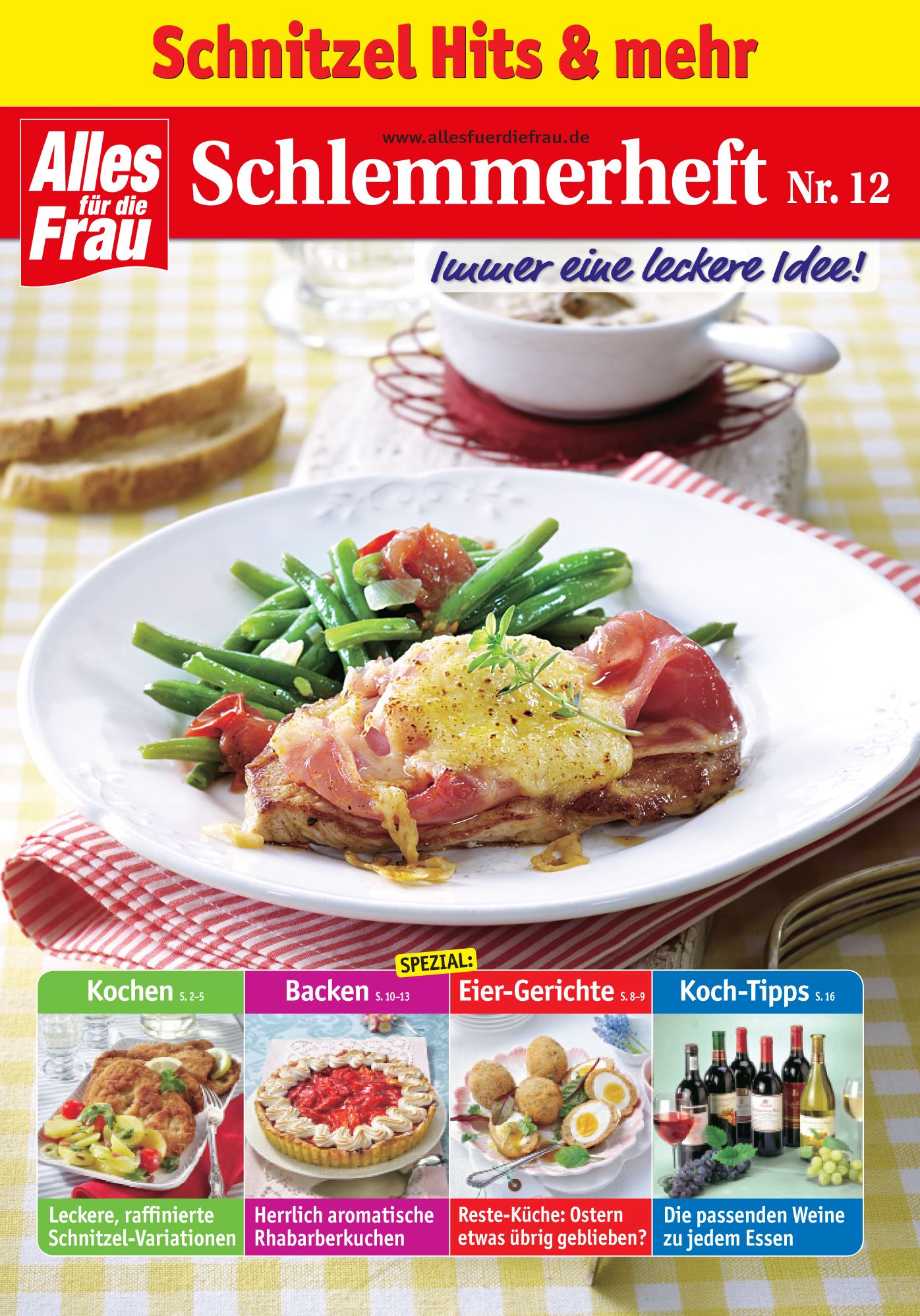 Schlemmerheft Nr. 12: Schnitzel-Hits und mehr