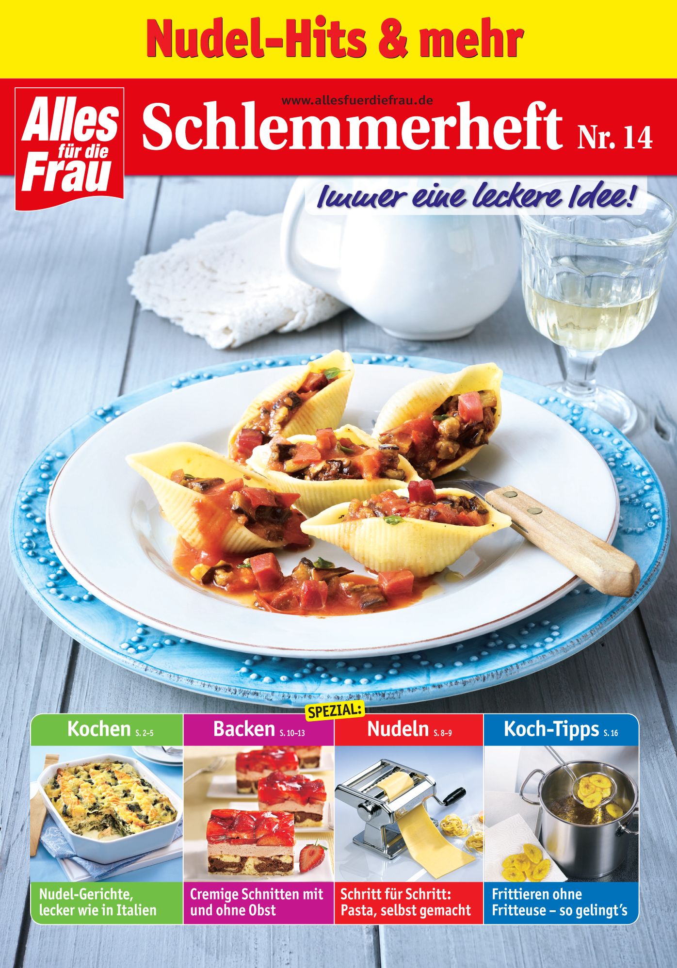 Schlemmerheft Nr. 14: Nudel-Hits und mehr