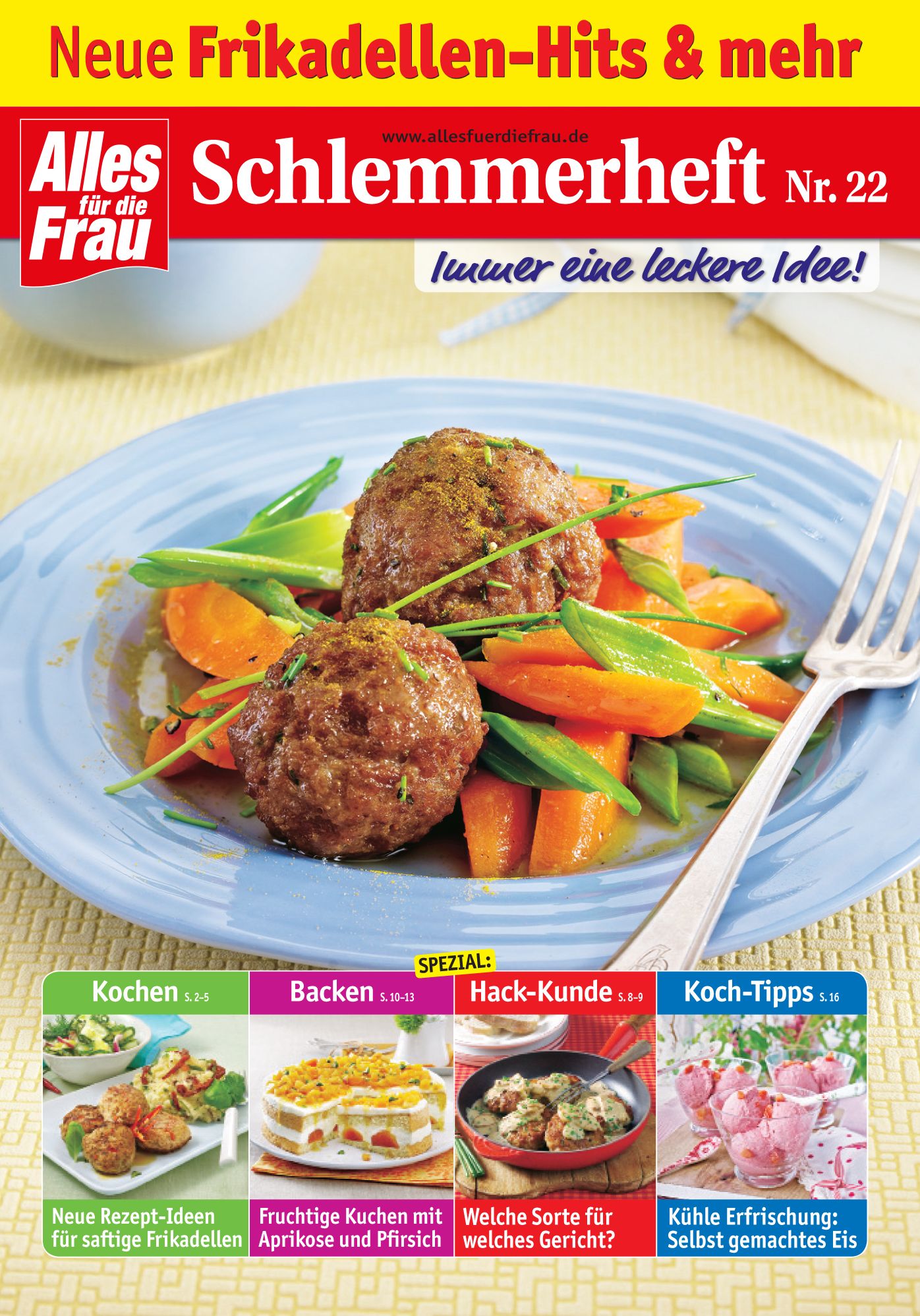 Schlemmerheft Nr. 22: Neue Frikadellen-Hits und mehr