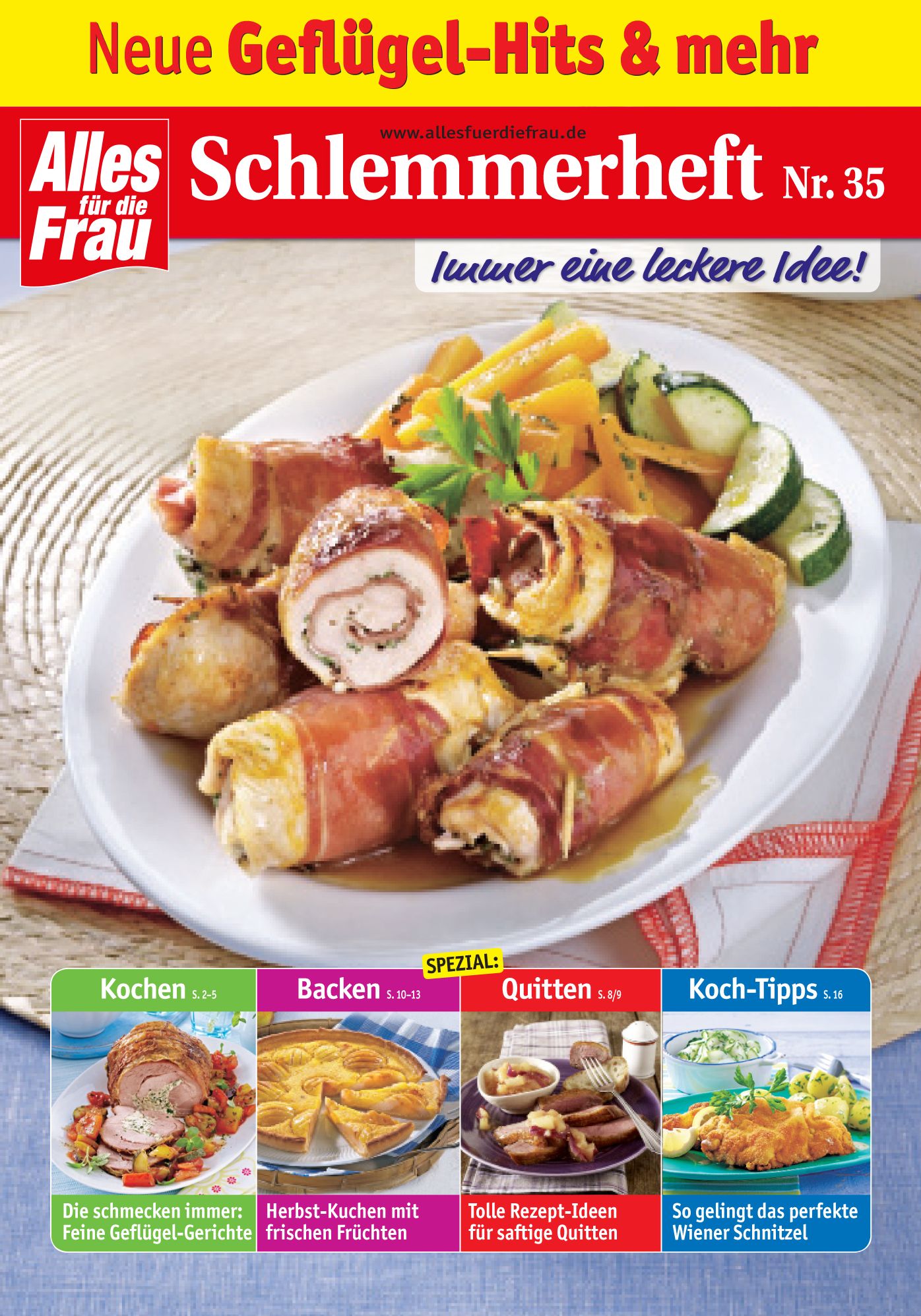 Schlemmerheft Nr. 35: Neue Geflügel-Hits und mehr