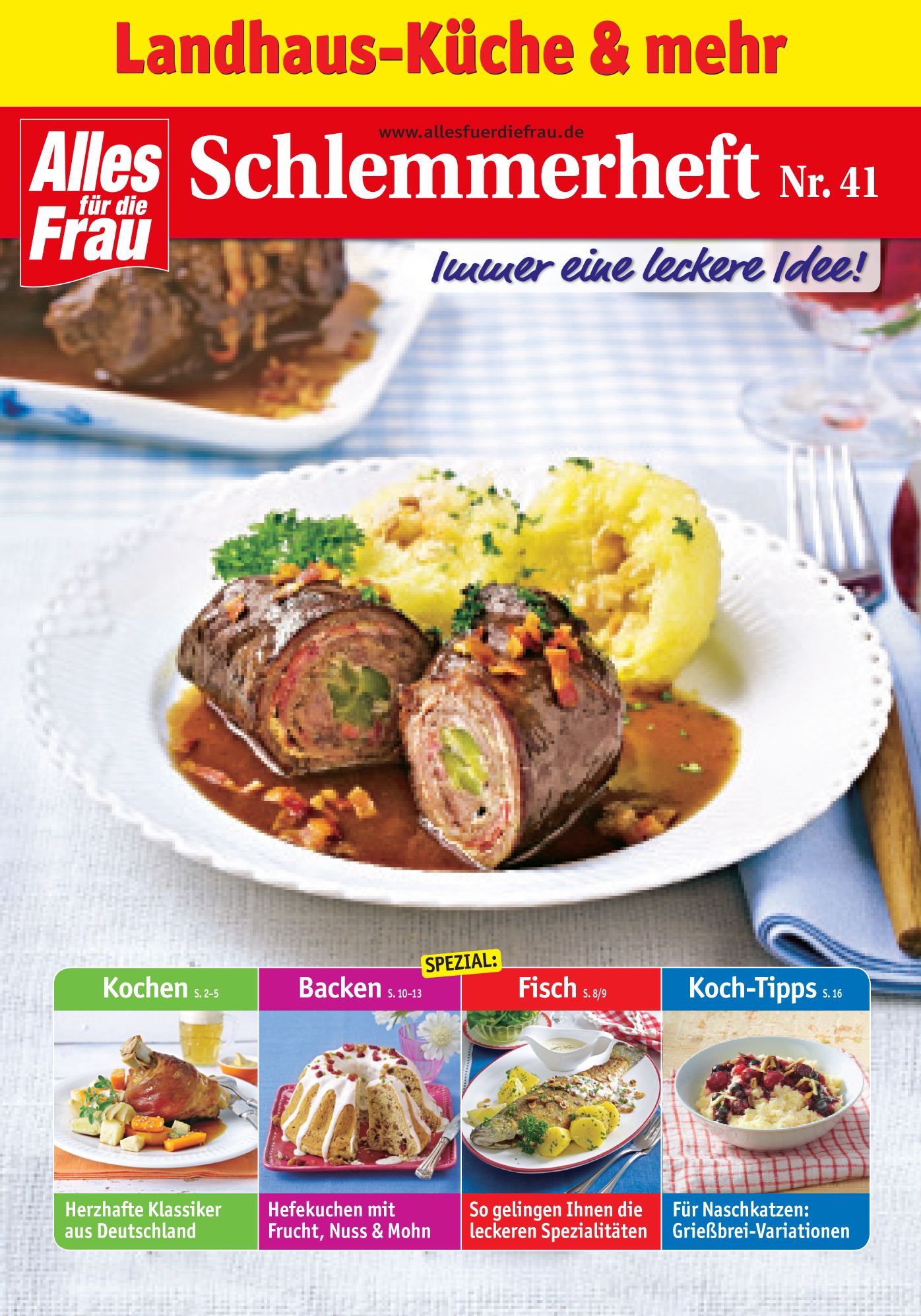 Schlemmerheft Nr. 41: Landhaus-Küche und mehr
