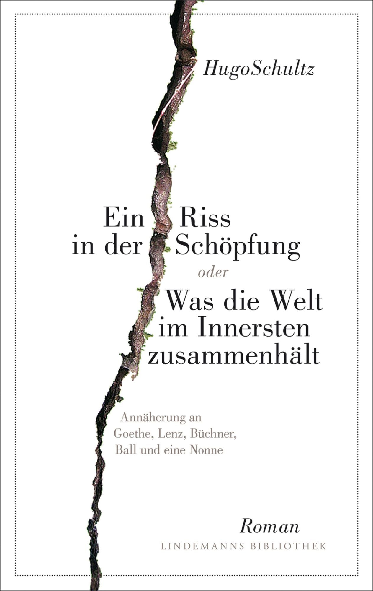 Ein Riss in der Schöpfung: oder Was die Welt im Innersten zusammenhält