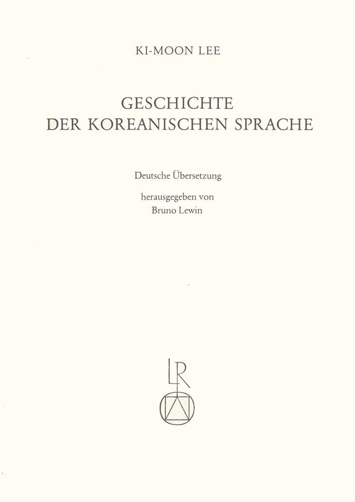 Geschichte der Koreanischen Sprache