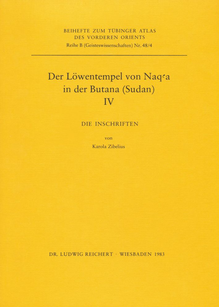 Tavo B 48/4: IV Die Inschriften