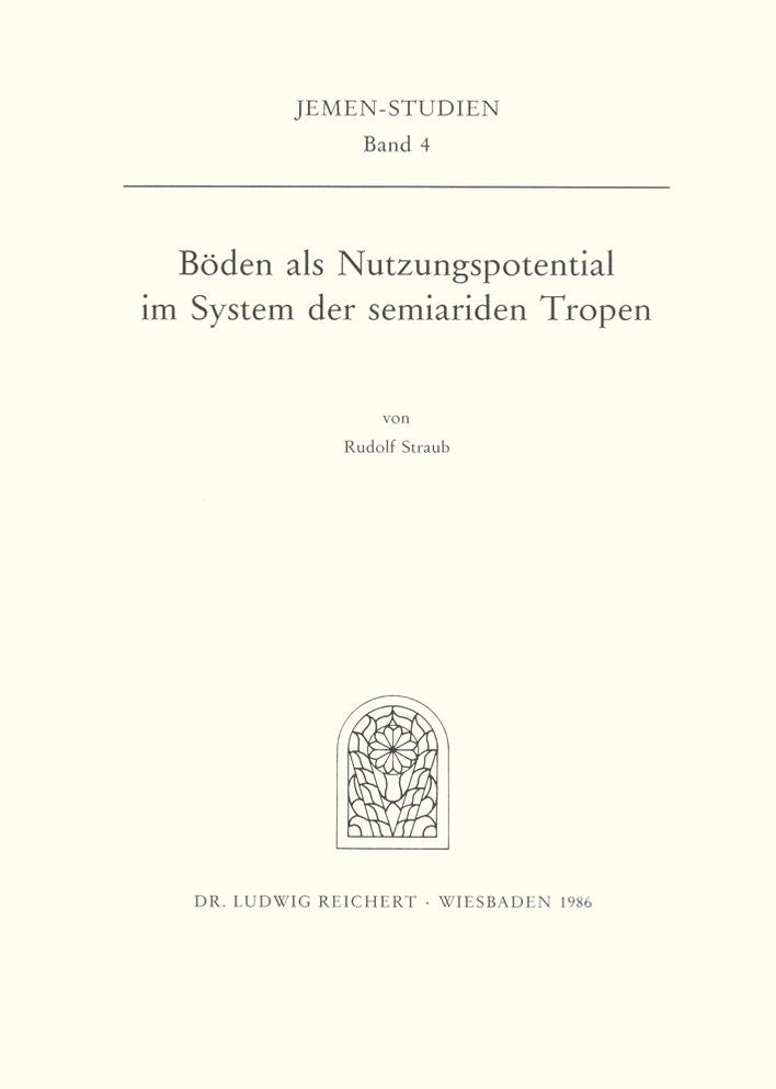 Boden als Nutzungspotential im System der semiariden Tropen