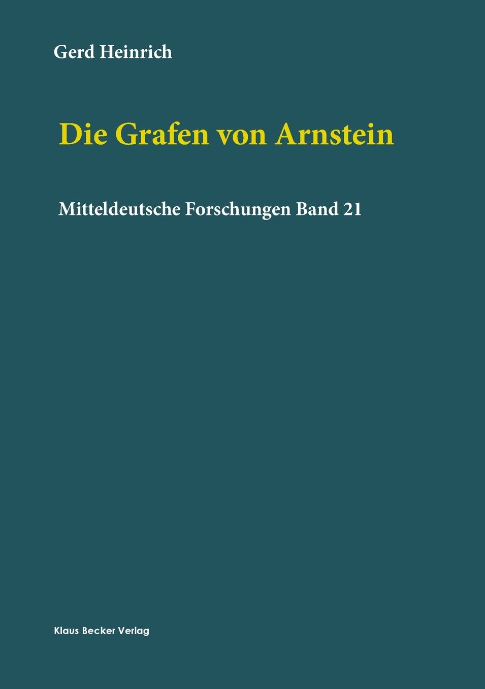 Die Grafen von Arnstein