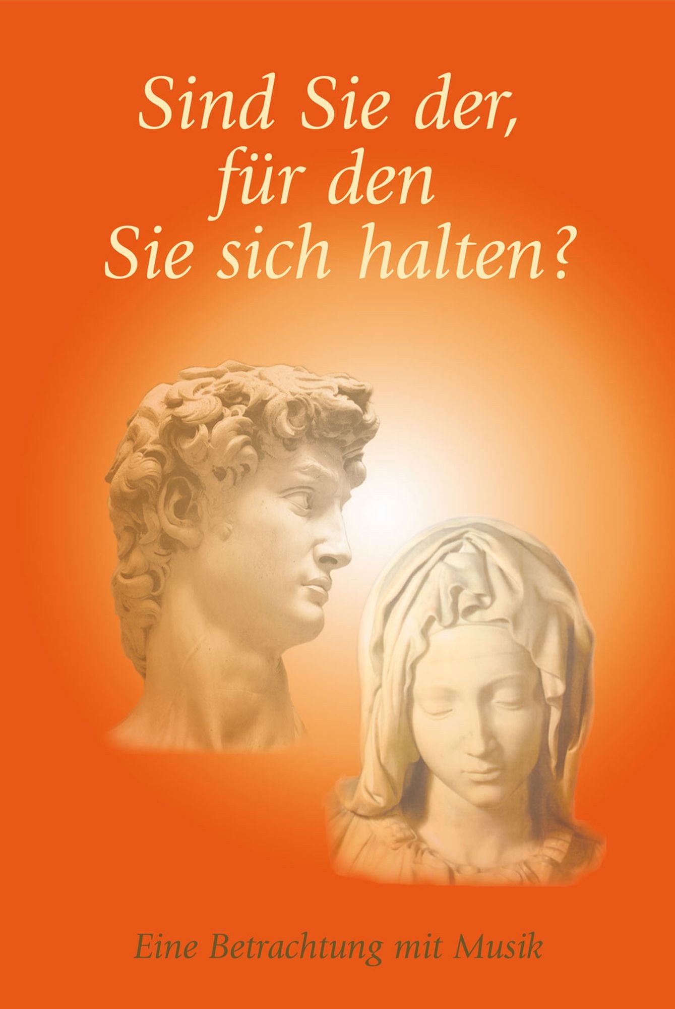 Sind Sie der, für den Sie sich halten?