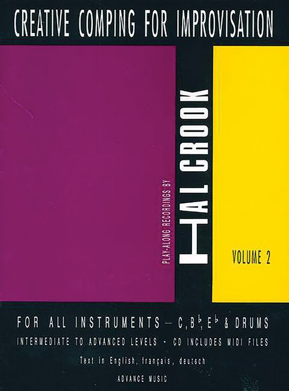 Creative Comping for Improvisation, Vol 2: English/French/German Language Edition, Book & CD