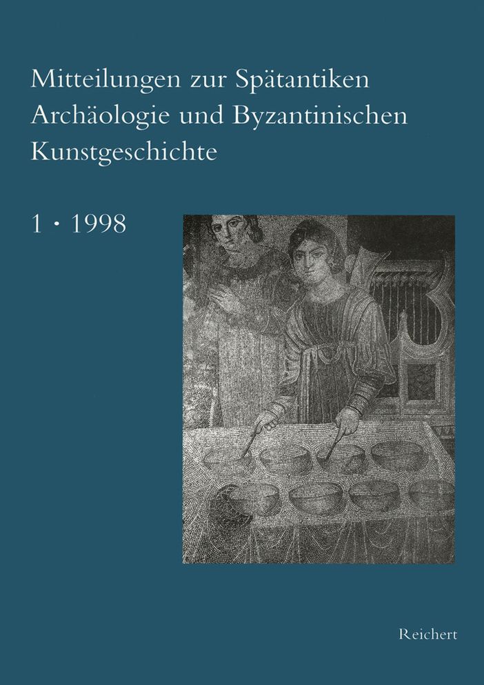 Mitteilungen zur Spatantiken Archaologie und Byzantinischen Kunstgeschichte
