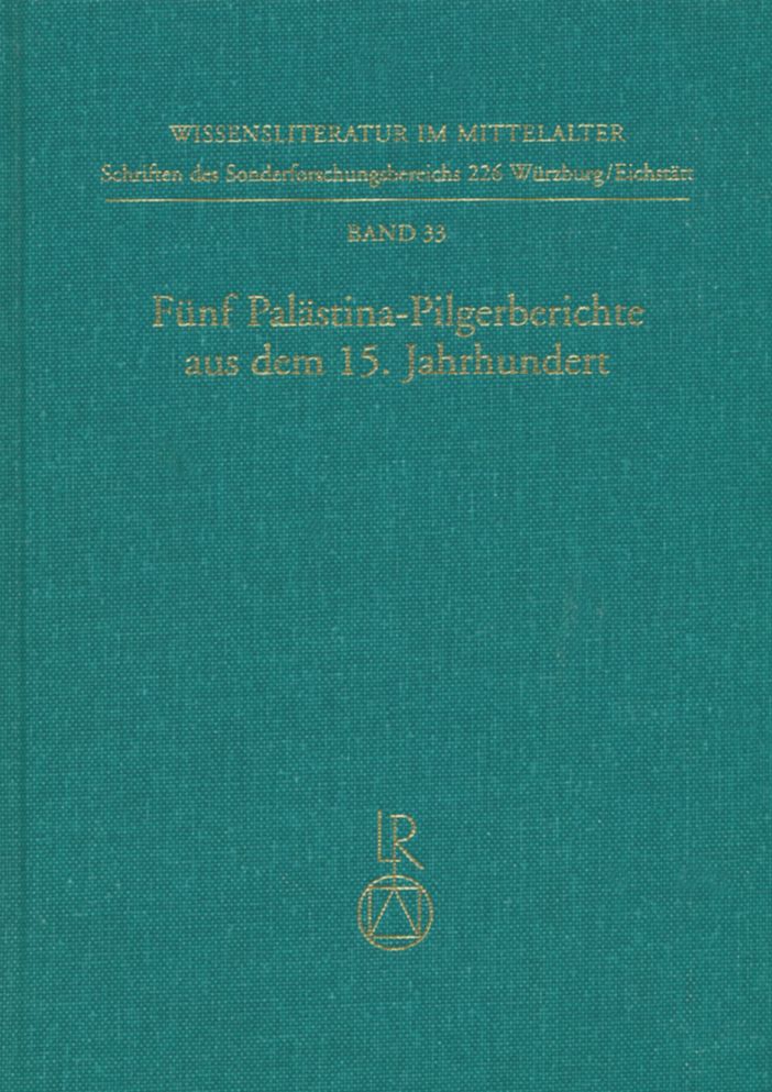 Funf Palastina-Pilgerberichte Aus Dem 15. Jahrhundert