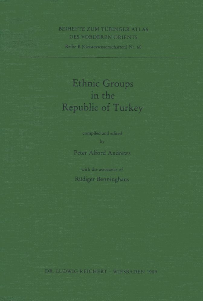 Ethnic Groups in the Republic of Turkey