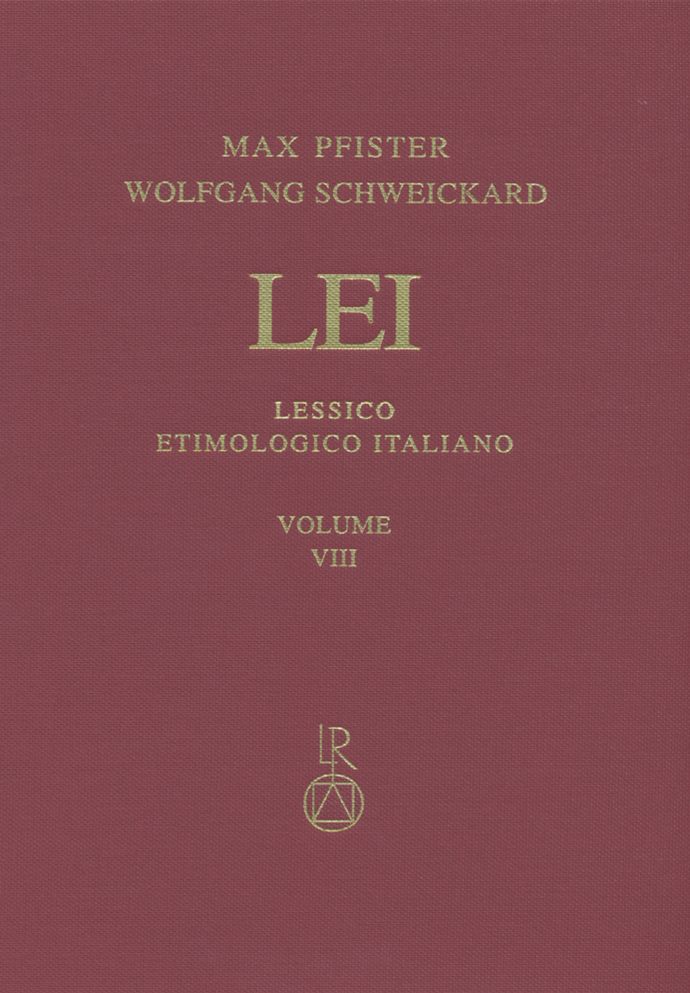 Lessico Etimologico Italiano. Band 8 (VIII): bullare-*bz- / indice
