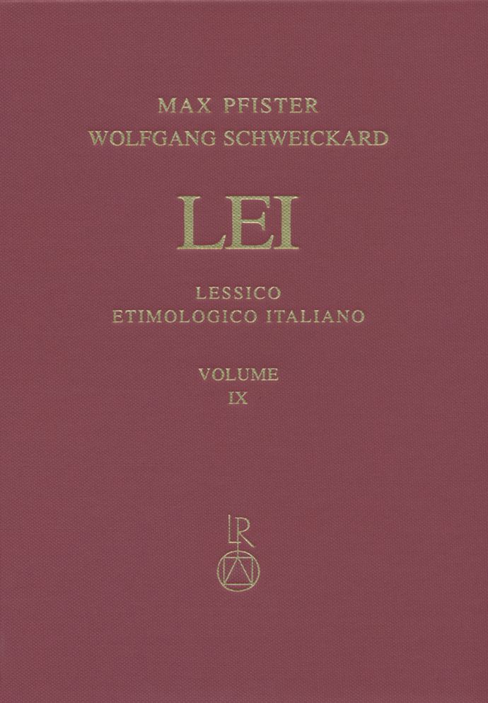 Lessico Etimologico Italiano. Band 9 (IX): c-cambiare