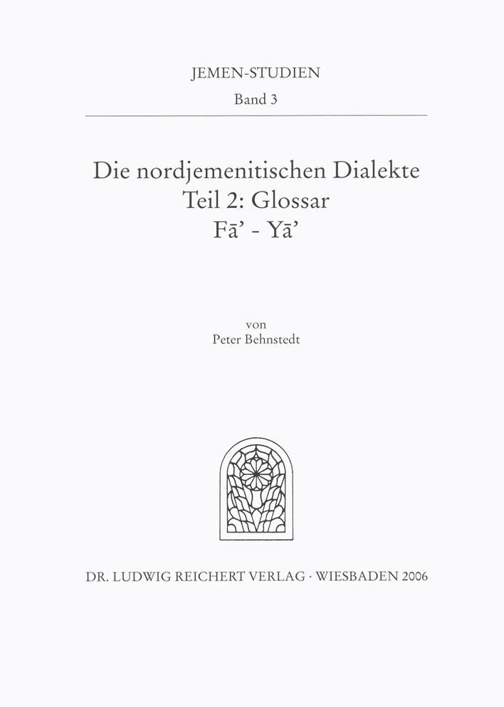 Die Nordjemenitischen Dialekte (Glossar): Buchstaben Fa-YA