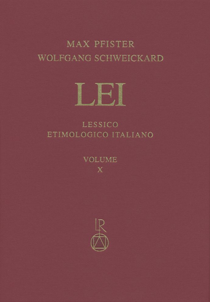 Lessico Etimologico Italiano. Band 10 (X): cambire-capitalis