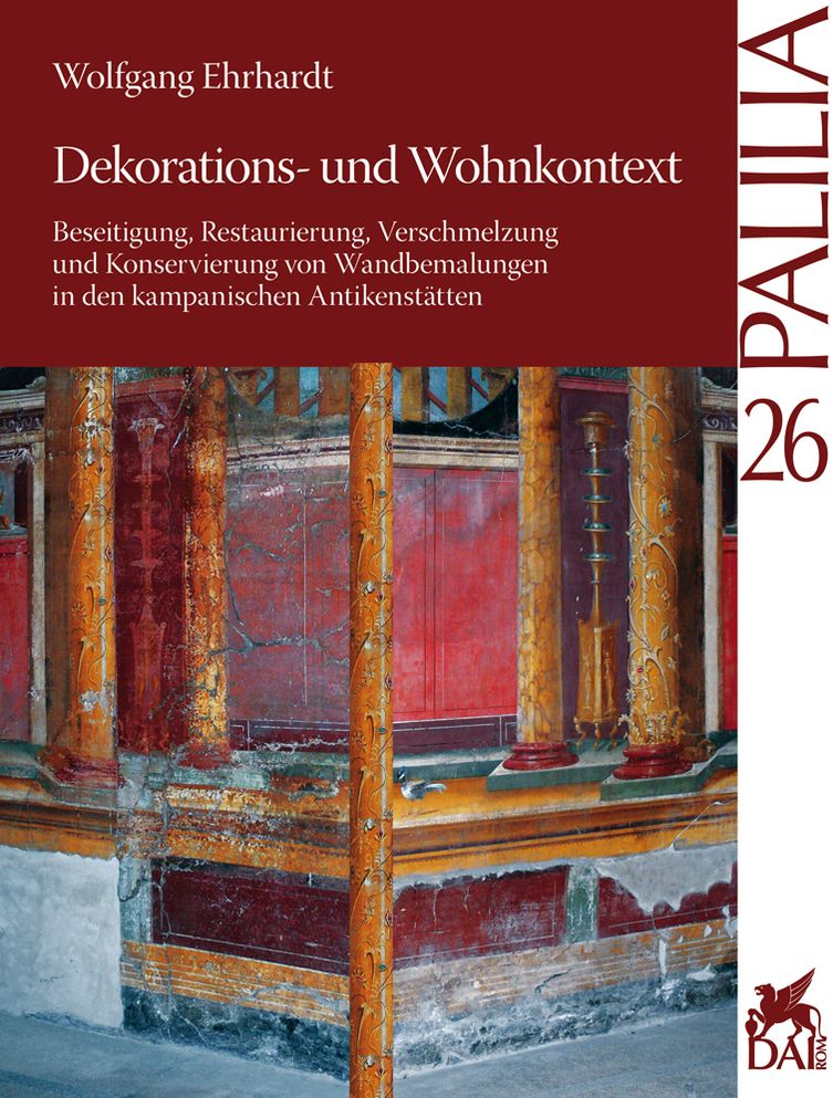 Dekorations- und Wohnkontext: Beseitigung, Restaurierung, Verschmelzung und Konservierung von Wandbemalungen in den kampanischen Antikenstatten