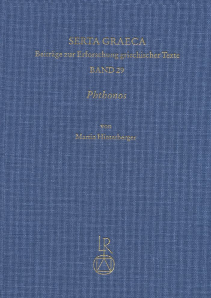 Phthonos: Missgunst, Neid und Eifersucht in der byzantinischen Literatur