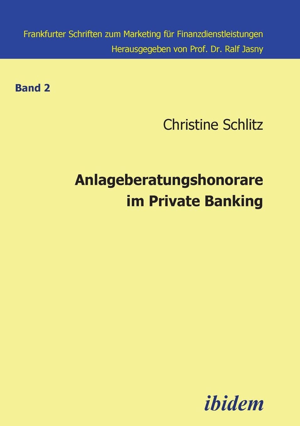 Anlageberatungshonorare im Private Banking