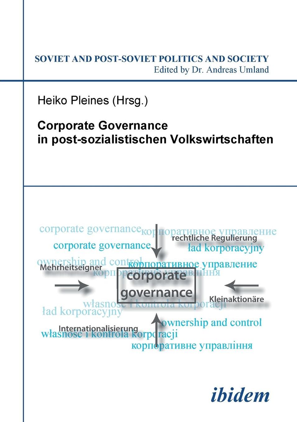 Corporate Governance in Postsozialistischen Volkswirtschaften