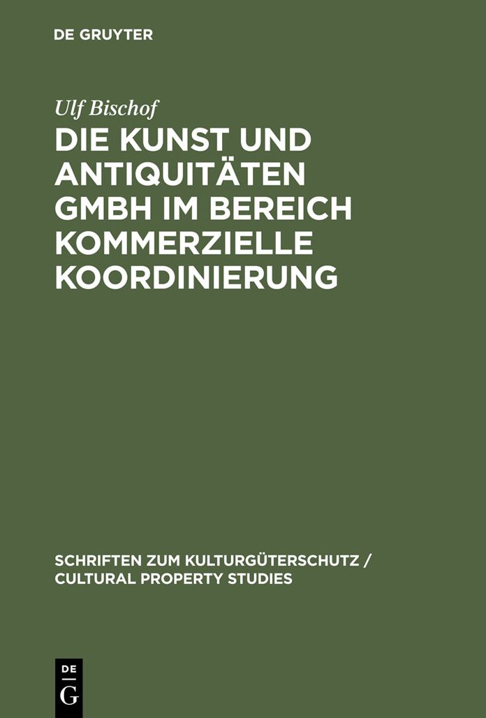 Die Kunst und Antiquitaten GmbH im Bereich Kommerzielle Koordinierung