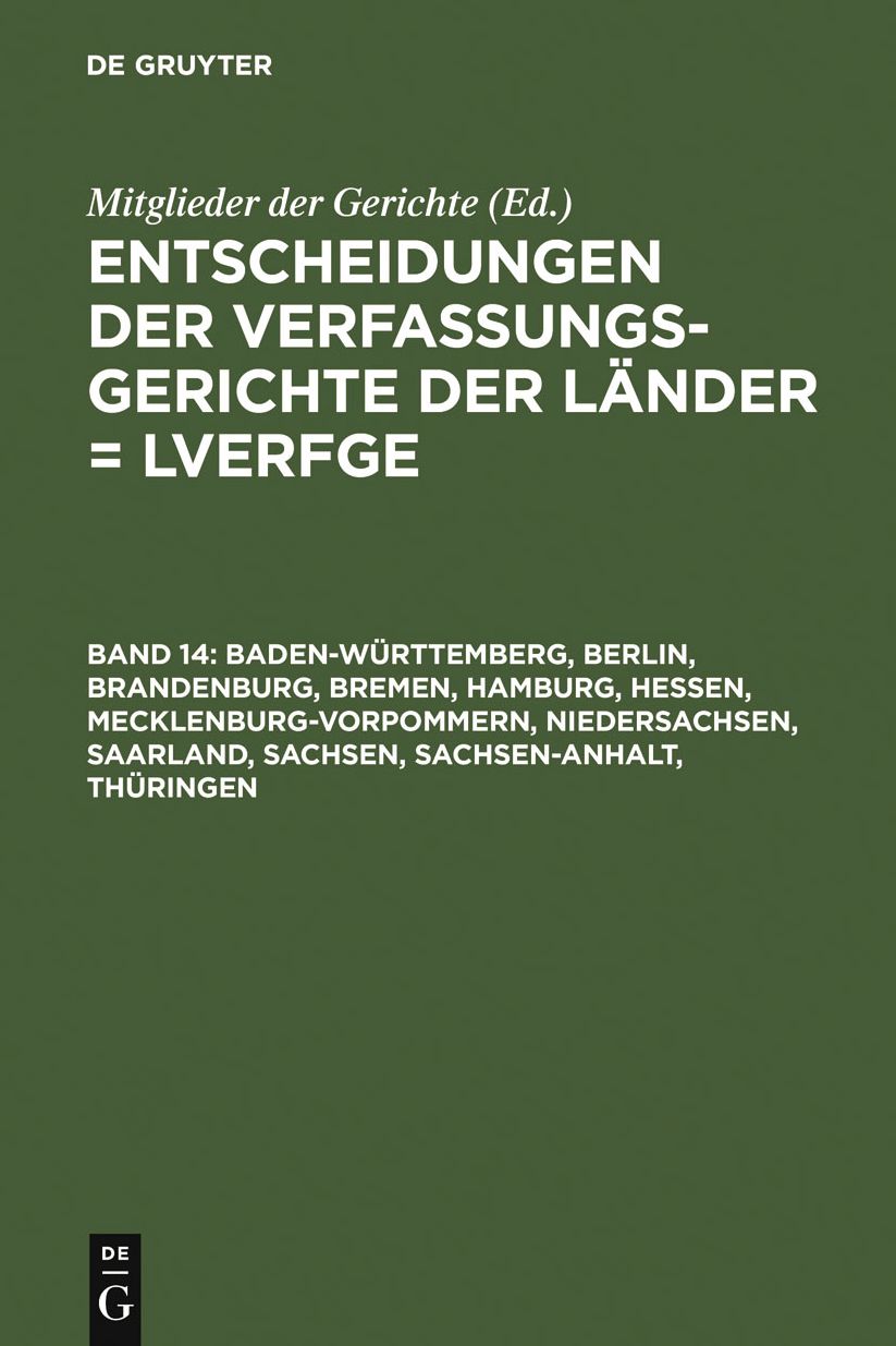 Baden-Wurttemberg, Berlin, Brandenburg, Bremen, Hamburg, Hessen, Mecklenburg-Vorpommern, Niedersachsen, Saarland, Sachsen, Sachsen-Anhalt, Thuringen: 1.1. bis 31.12.2003
