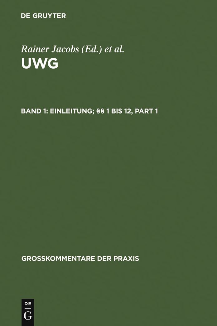 Einleitung; 1 bis 12