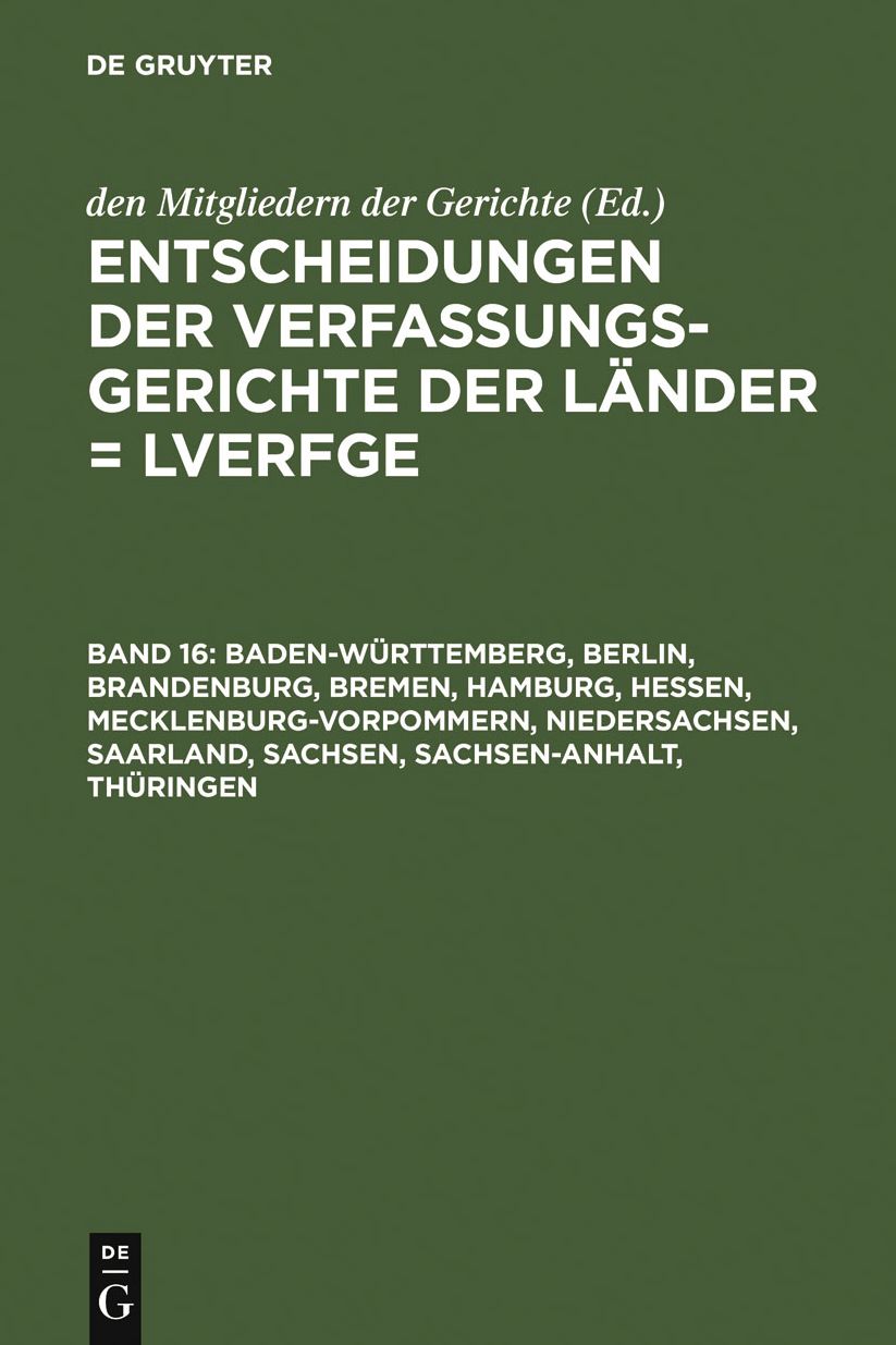 Baden-Wurttemberg, Berlin, Brandenburg, Bremen, Hamburg, Hessen, Mecklenburg-Vorpommern, Niedersachsen, Saarland, Sachsen, Sachsen-Anhalt, Thuringen: 1.1. bis 31.12.2005