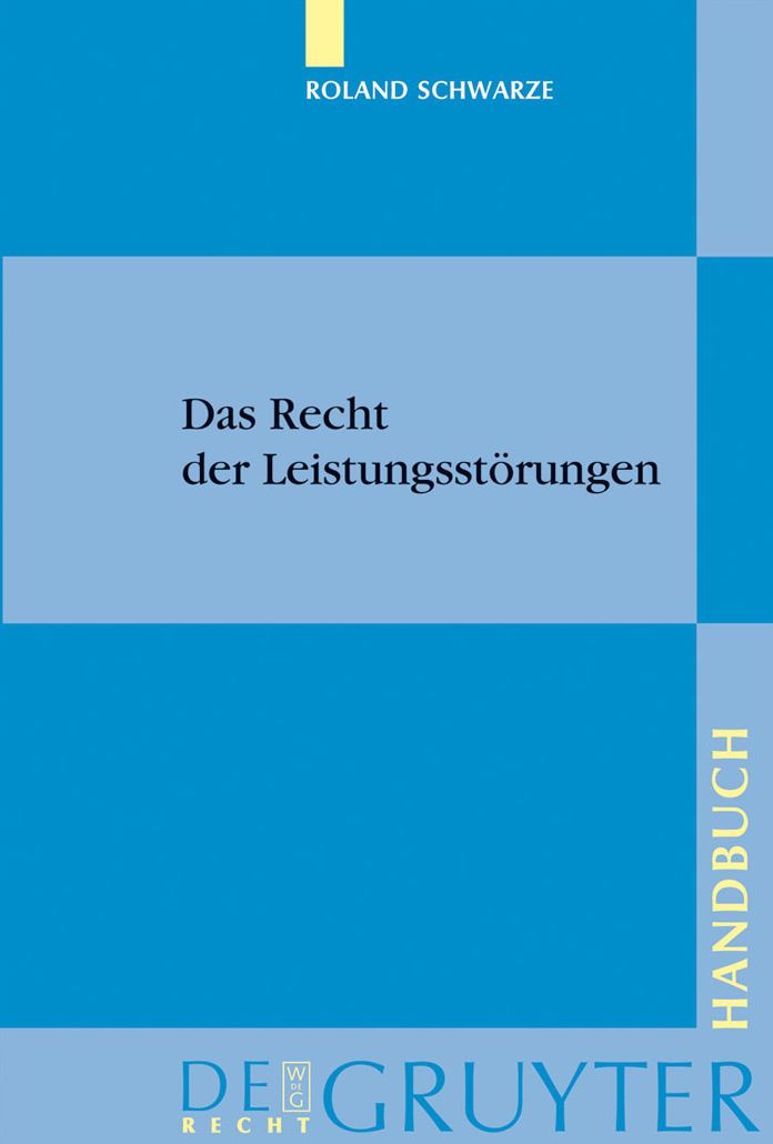 Das Recht der Leistungsstorungen