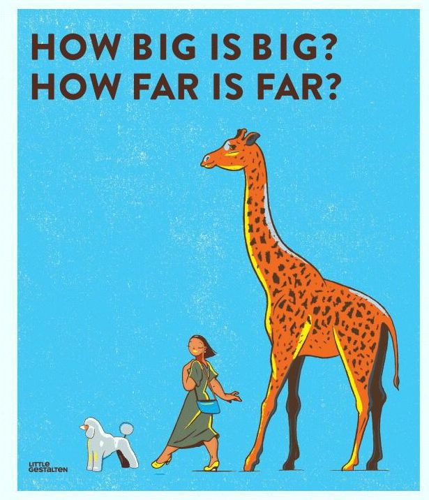 How Big is Big? How Far is Far?