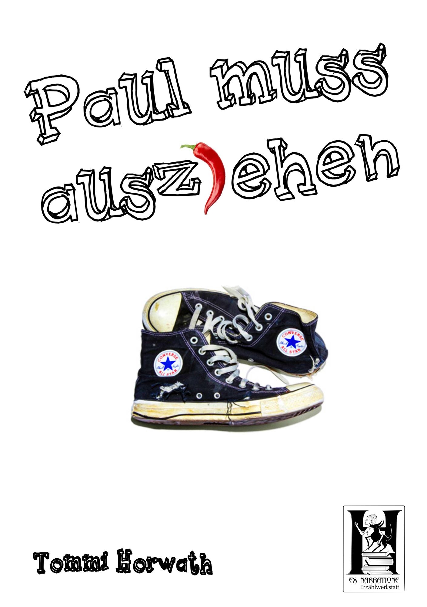 Nackt in Turnschuhen