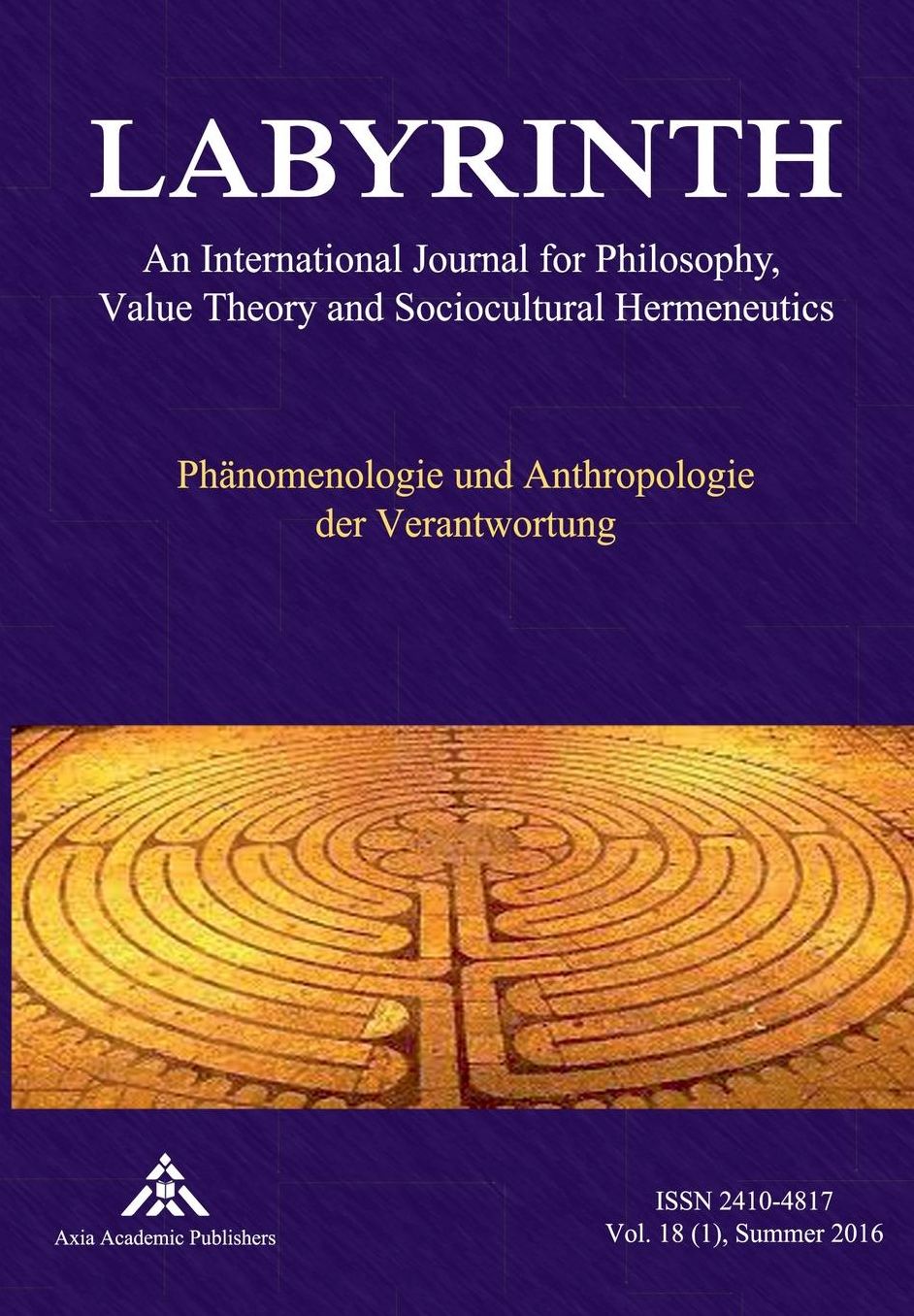 Phänomenologie und Anthropologie der Verantwortung