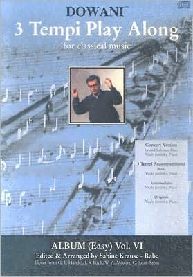 3 Tempi Play-Along, Album VI (Easy) for Flute and Piano