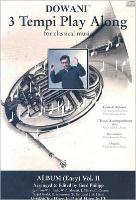 3 Tempi Play-Along, Album II (Easy) for Horn and Piano