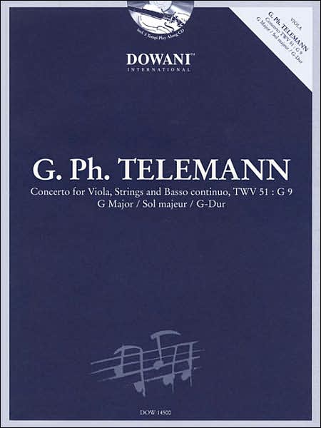 Telemann: Concerto for Viola, Strings and Basso Continuo TWV 51:G9 in G Major