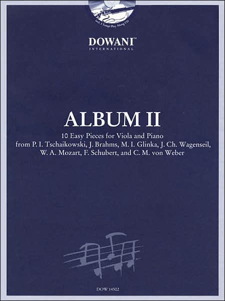 Viola and Piano Album, Volume II - 10 Easy Pieces for Viola and Piano